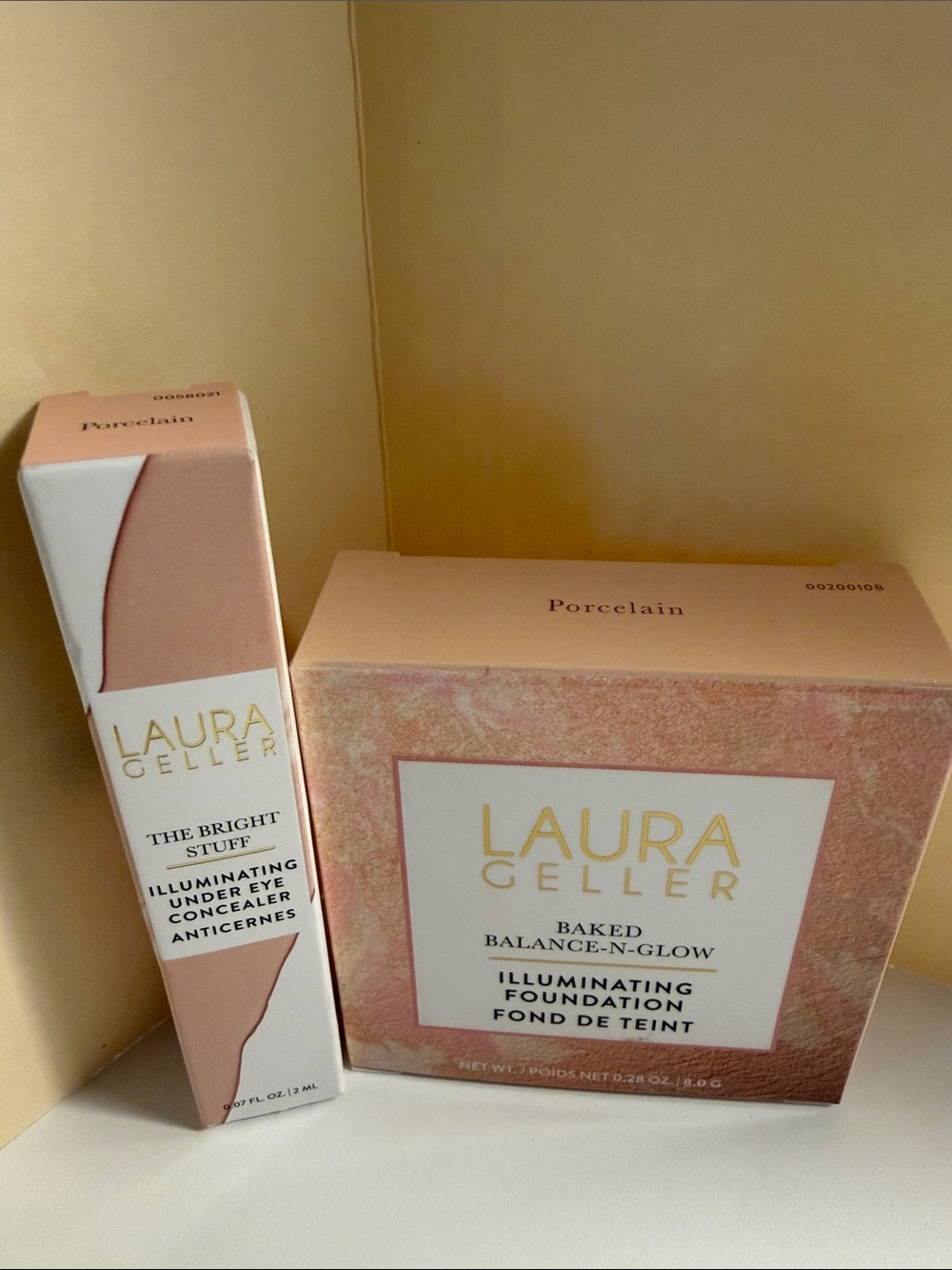 Laura Geller Porcelain Illuminating Foundation & Concealer Set porcelain